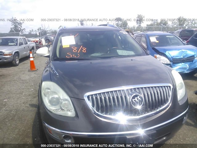 5GAEV23738J135394 - 2008 BUICK ENCLAVE CXL GRAY photo 6