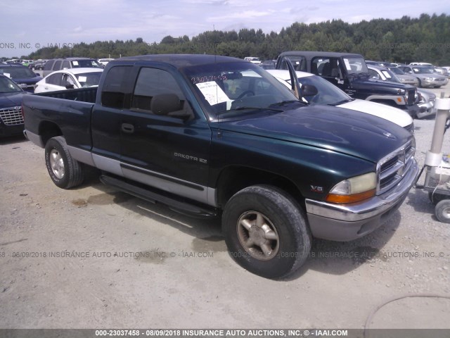 1B7GG23XXVS316581 - 1997 DODGE DAKOTA 蓝色 照片 1