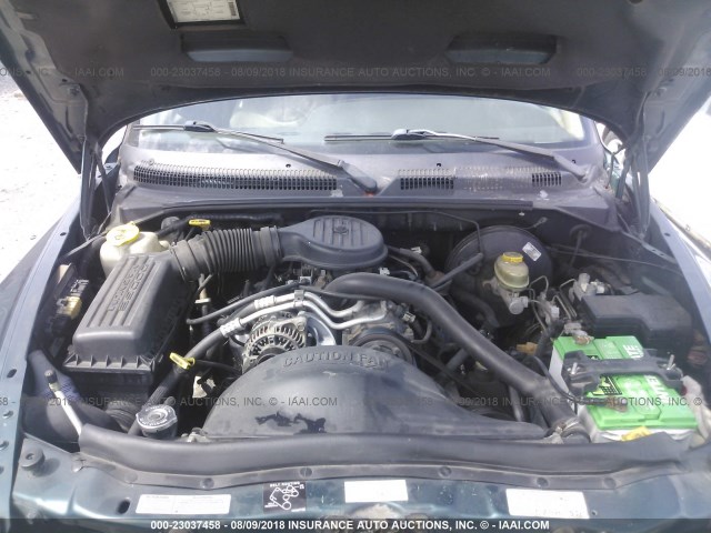 1B7GG23XXVS316581 - 1997 DODGE DAKOTA 蓝色 照片 10
