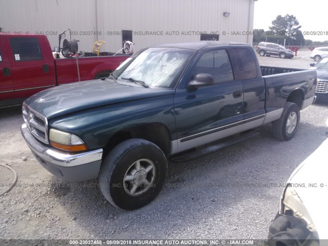 1B7GG23XXVS316581 - 1997 DODGE DAKOTA 蓝色 照片 2