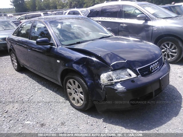 WAUEH64B91N162790 - 2001 AUDI A6 2.8 QUATTRO Dark Blue photo 1