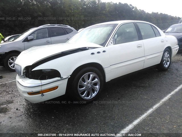 1G4CU541644118548 - 2004 BUICK PARK AVENUE ULTRA WHITE photo 2