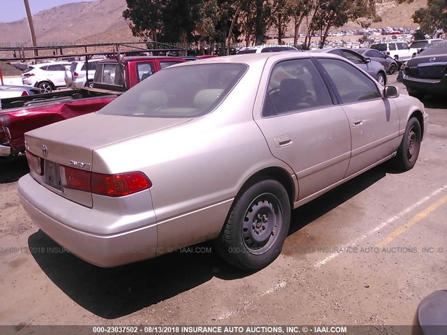 JT2BG22K110606108 - 2001 TOYOTA CAMRY CE/LE/XLE 金色 照片 4