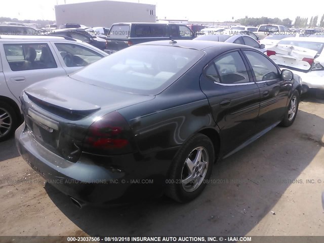 2G2WS522841164546 - 2004 PONTIAC GRAND PRIX GT2 GREEN photo 4