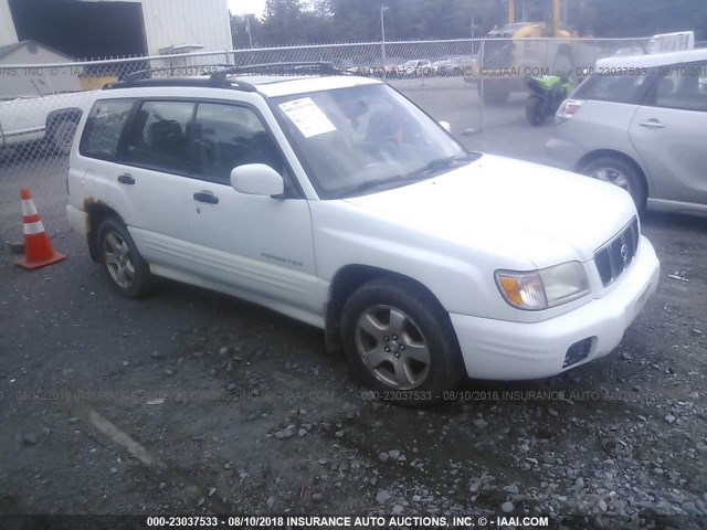 JF1SF65661H733038 - 2001 SUBARU FORESTER S 白色 照片 1