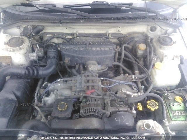 JF1SF65661H733038 - 2001 SUBARU FORESTER S 白色 照片 10