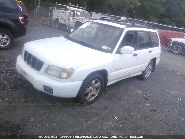 JF1SF65661H733038 - 2001 SUBARU FORESTER S 白色 照片 2
