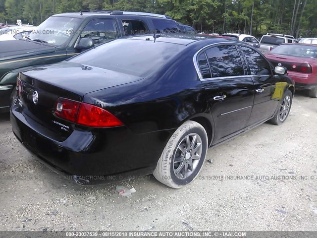 1G4HD57296U256159 - 2006 BUICK LUCERNE CXL BLACK photo 4