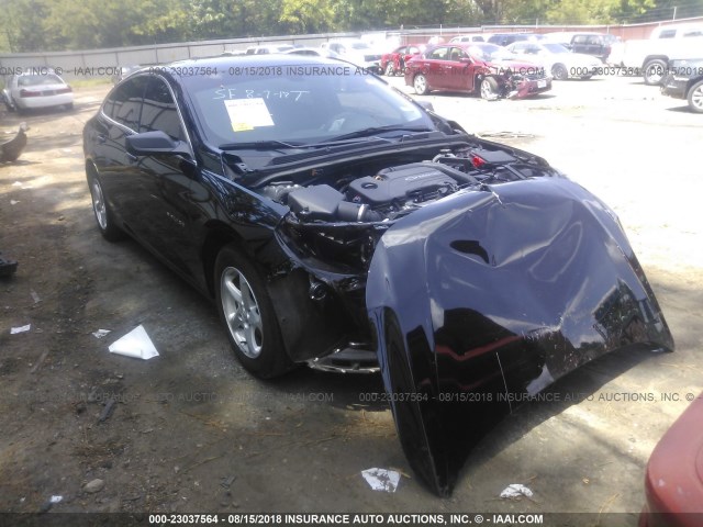 1G1ZB5ST5HF238854 - 2017 CHEVROLET MALIBU LS 黑色 照片 1