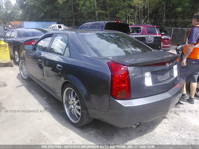 1G6DP577070105177 - 2007 CADILLAC CTS HI FEATURE V6 GRAY photo 3