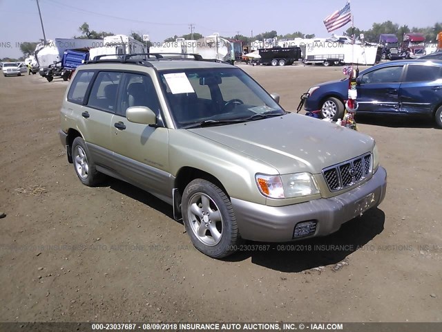 JF1SF655X1H757690 - 2001 SUBARU FORESTER S 香槟色 照片 1