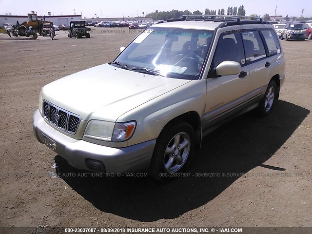 JF1SF655X1H757690 - 2001 SUBARU FORESTER S 香槟色 照片 2