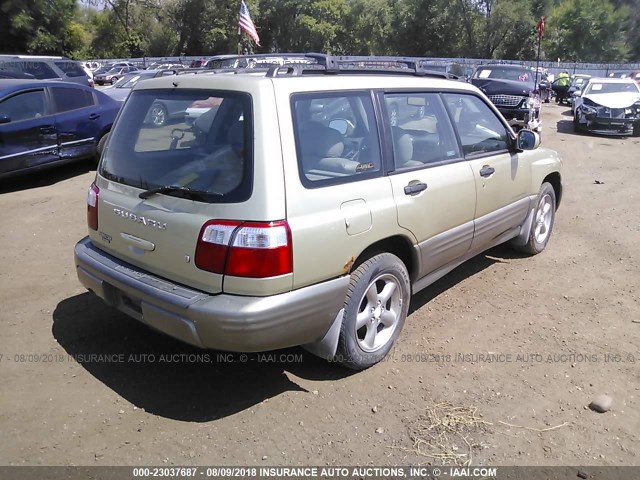 JF1SF655X1H757690 - 2001 SUBARU FORESTER S 香槟色 照片 4