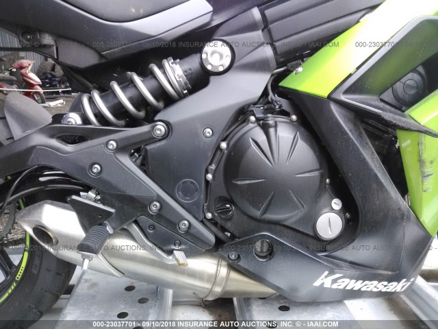 JKAEXEF15EDA13936 - 2014 KAWASAKI EX650 F GREEN photo 8