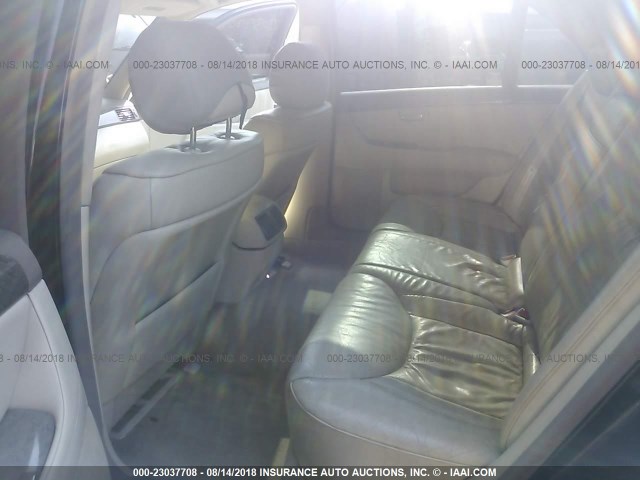 JTHBN30F930097430 - 2003 LEXUS LS 430 BLACK photo 8