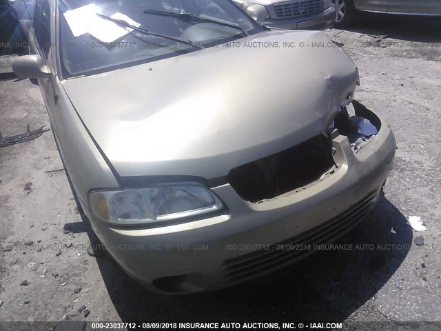 3N1CB51D02L669318 - 2002 NISSAN SENTRA XE/GXE TAN photo 6