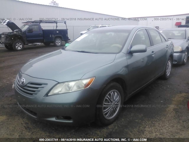 4T1BK46KX7U556706 - 2007 TOYOTA CAMRY NEW GENERAT LE/XLE/SE BLUE photo 2