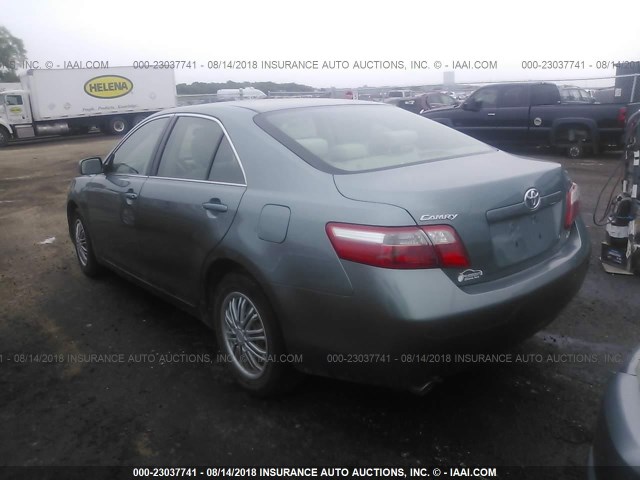 4T1BK46KX7U556706 - 2007 TOYOTA CAMRY NEW GENERAT LE/XLE/SE BLUE photo 3