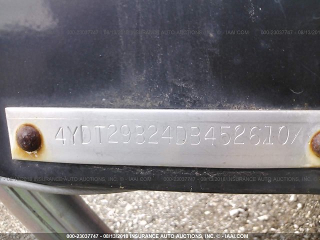 4YDT29824DB452610 - 2013 KEYSTONE OUTBACK WHITE photo 9