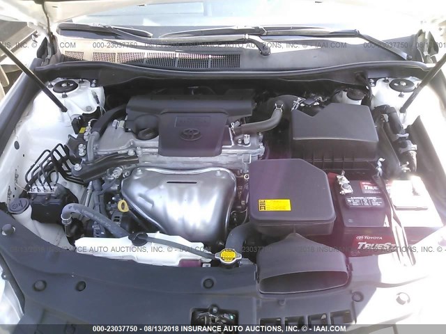 4T4BF1FK6FR488315 - 2015 TOYOTA CAMRY LE/XLE/SE/XSE WHITE photo 10