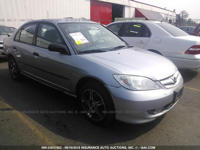 2HGES16384H545566 - 2004 HONDA CIVIC DX VP Gümüş foto 1