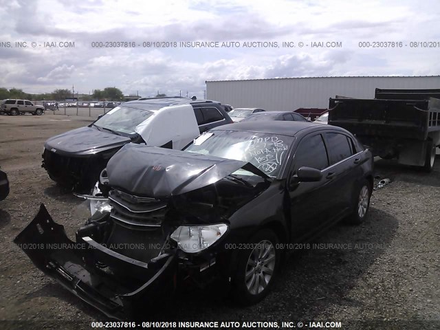 1C3CC5FB9AN179349 - 2010 CHRYSLER SEBRING LIMITED BLACK photo 2