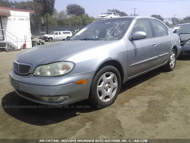 JNKCA31A11T010439 - 2001 INFINITI I30 SILVER photo 2