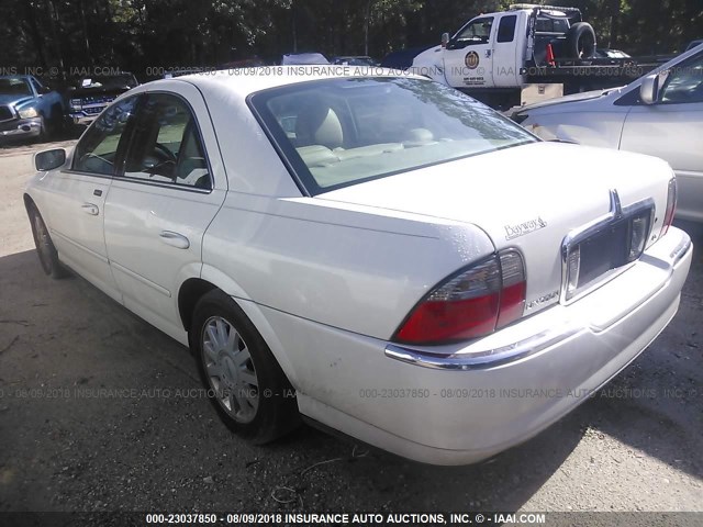 1LNHM86SX5Y616727 - 2005 LINCOLN LS 白色 照片 3
