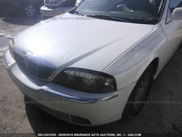 1LNHM86SX5Y616727 - 2005 LINCOLN LS 白色 照片 6