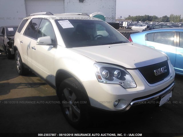 1GKKVRED7BJ325160 - 2011 GMC ACADIA SLT-1 Biały zdjęcie 1