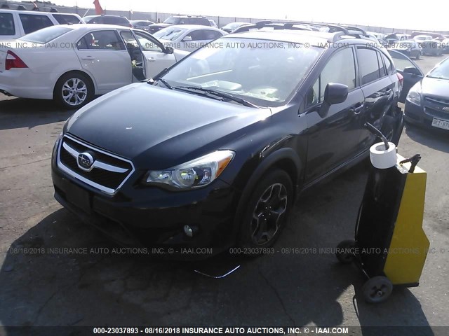 JF2GPACC7D2885007 - 2013 SUBARU XV CROSSTREK 2.0 PREMIUM BLACK photo 2