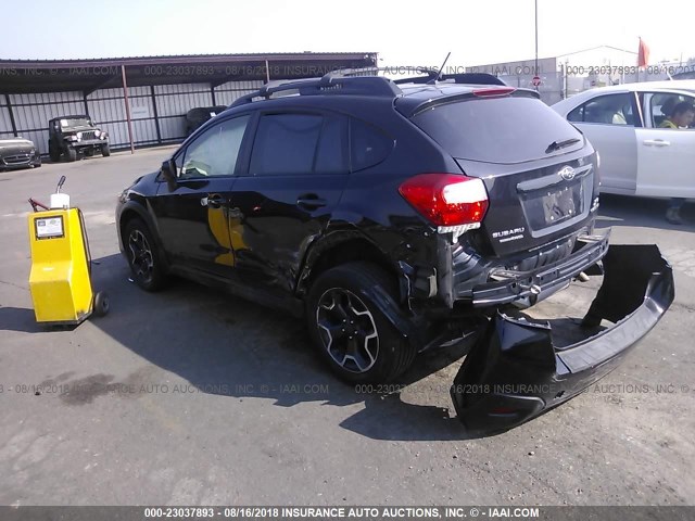 JF2GPACC7D2885007 - 2013 SUBARU XV CROSSTREK 2.0 PREMIUM BLACK photo 3