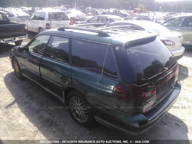 4S3BK6750V7305178 - 1997 SUBARU LEGACY GT GREEN photo 3