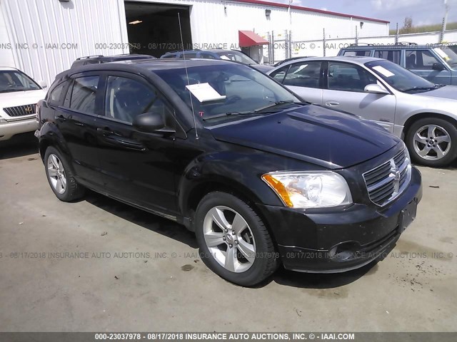 1B3CB3HA9BD120270 - 2011 DODGE CALIBER MAINSTREET BLACK photo 1