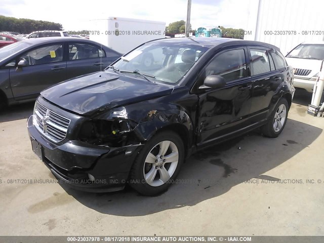 1B3CB3HA9BD120270 - 2011 DODGE CALIBER MAINSTREET BLACK photo 2