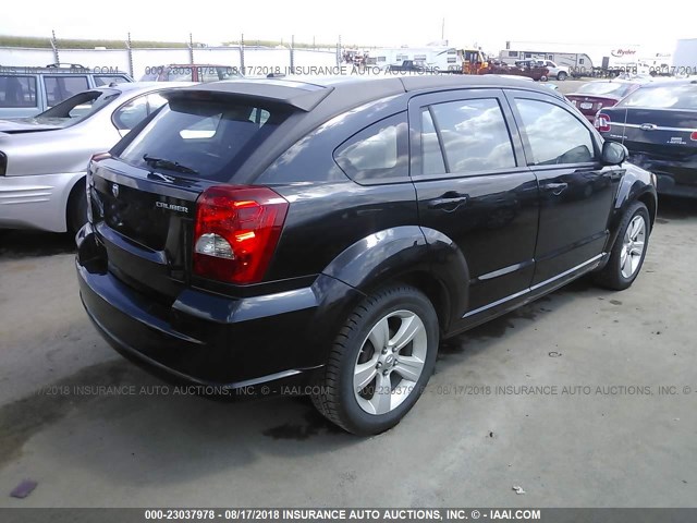 1B3CB3HA9BD120270 - 2011 DODGE CALIBER MAINSTREET BLACK photo 4