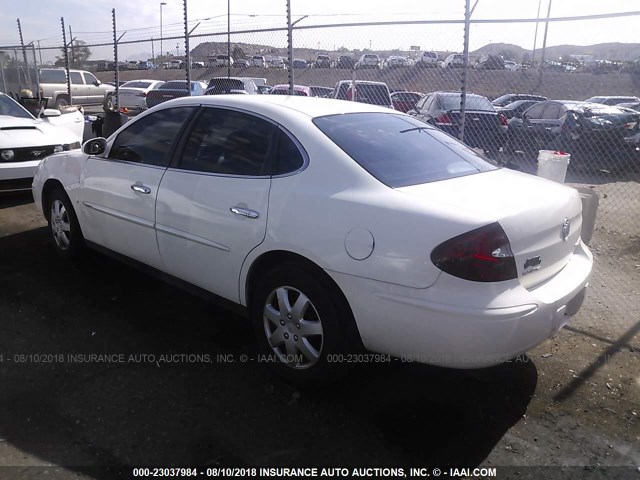 2G4WC552661253731 - 2006 BUICK LACROSSE CX WHITE photo 3