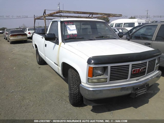 1GTDC14Z6KE534830 - 1989 GMC SIERRA C1500 WHITE photo 1