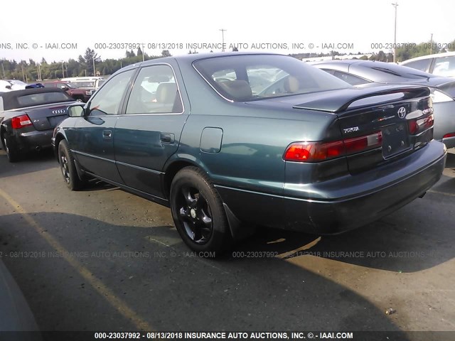 4T1BG22K9WU279122 - 1998 TOYOTA CAMRY CE/LE/XLE 绿色 照片 3
