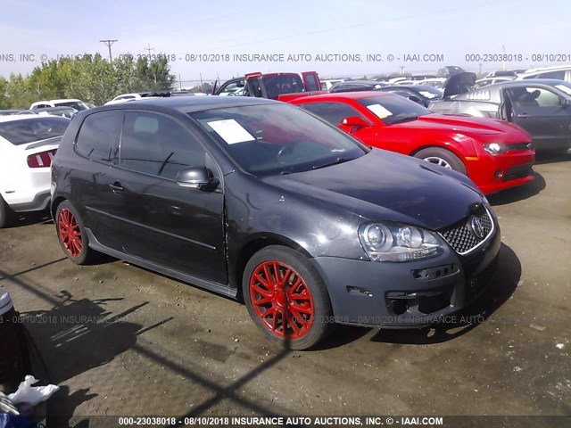 WVWFV71K36W150534 - 2006 VOLKSWAGEN NEW GTI BLACK photo 1