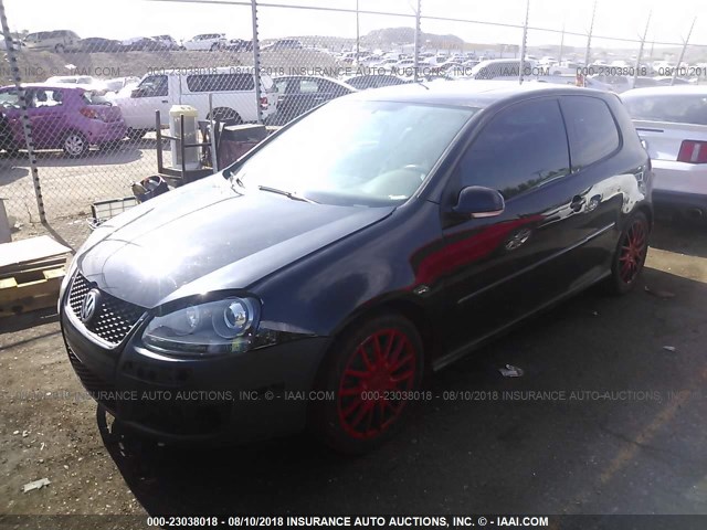 WVWFV71K36W150534 - 2006 VOLKSWAGEN NEW GTI BLACK photo 2