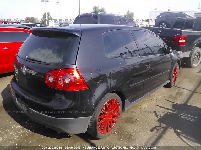 WVWFV71K36W150534 - 2006 VOLKSWAGEN NEW GTI BLACK photo 4