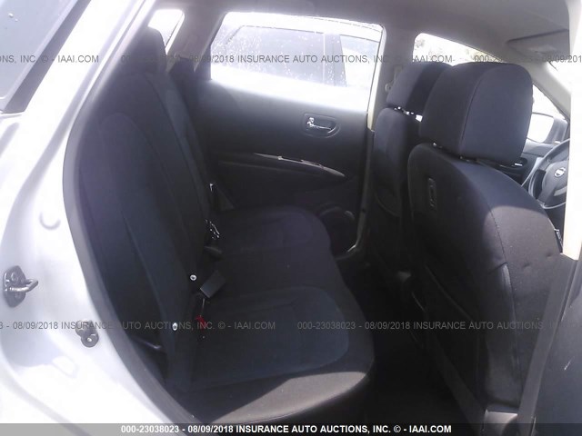 JN8AS5MT9DW525596 - 2013 NISSAN ROGUE S/SV SILVER photo 8