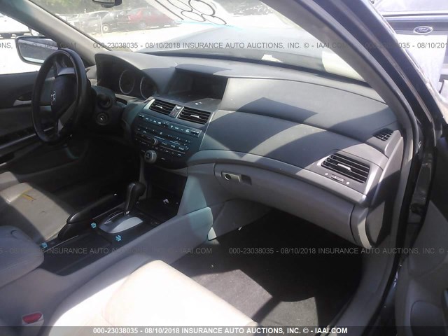 1HGCP26868A114237 - 2008 HONDA ACCORD EXL GRAY photo 5