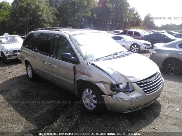 2C4GP54L95R192690 - 2005 CHRYSLER TOWN & COUNTRY TOURING TAN photo 1