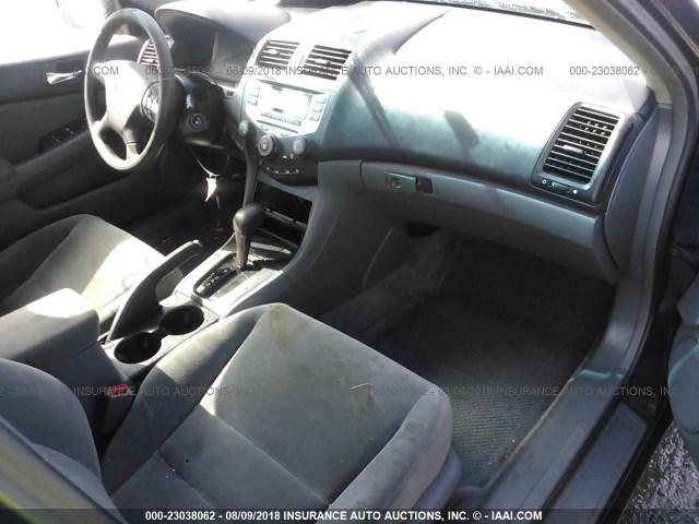 1HGCM56177A072933 - 2007 HONDA ACCORD VALUE BLUE photo 5