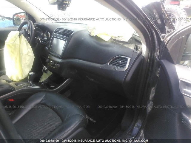 3C4PDDGG6FT675862 - 2015 DODGE JOURNEY CROSSROAD BLACK photo 5