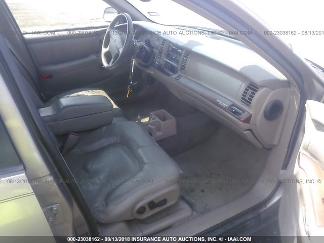 1G4CW54K714233867 - 2001 BUICK PARK AVENUE  TAN photo 5