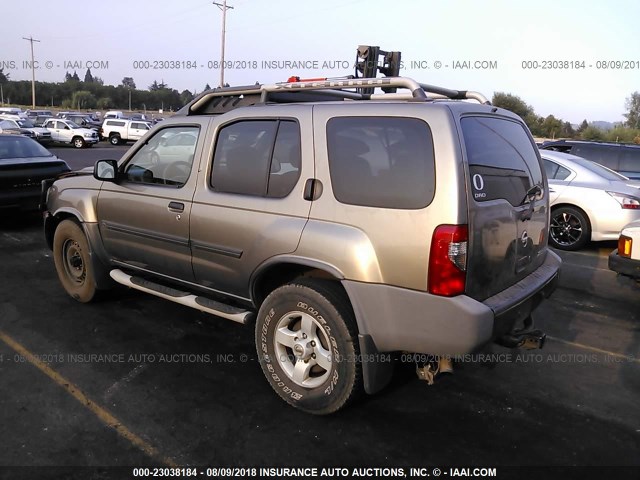 5N1ED28Y04C617382 - 2004 NISSAN XTERRA XE/SE GRAY photo 3