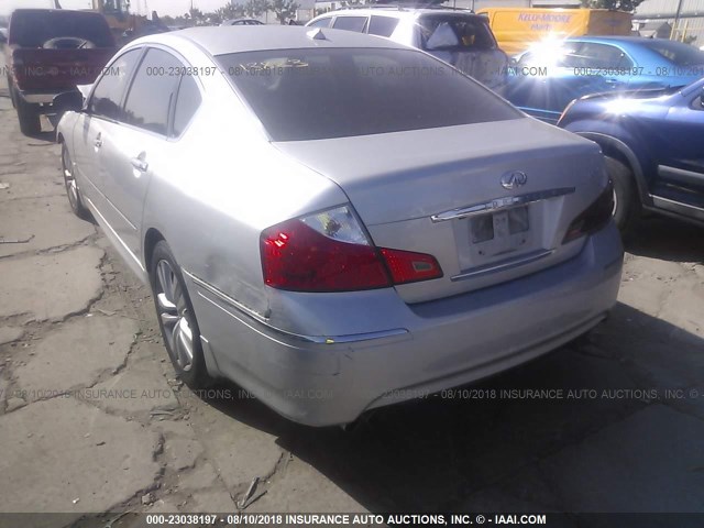 JNKCY01E59M801575 - 2009 INFINITI M35 SPORT SILVER photo 3